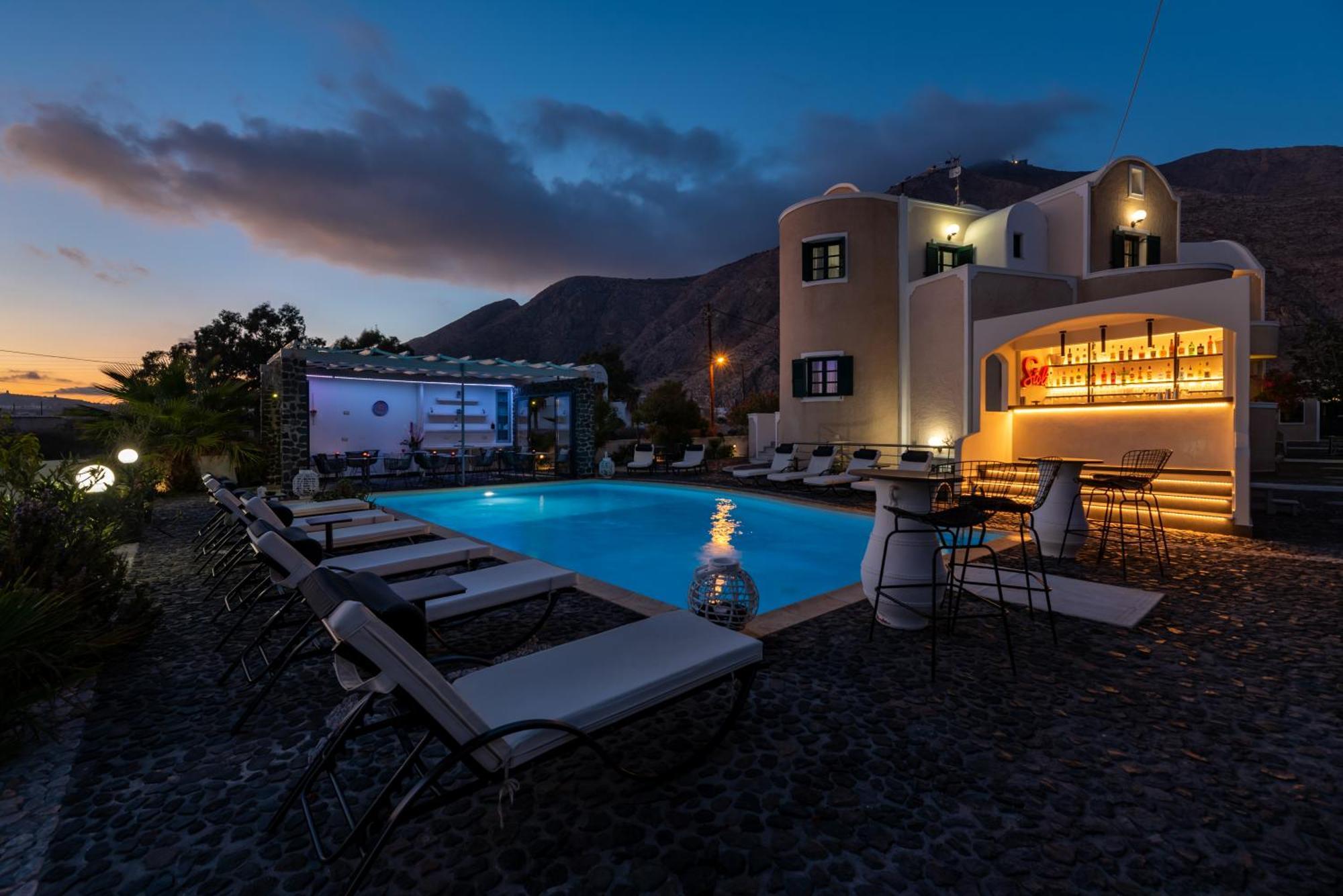 Villa Anemomilos Perissa Ngoại thất bức ảnh
