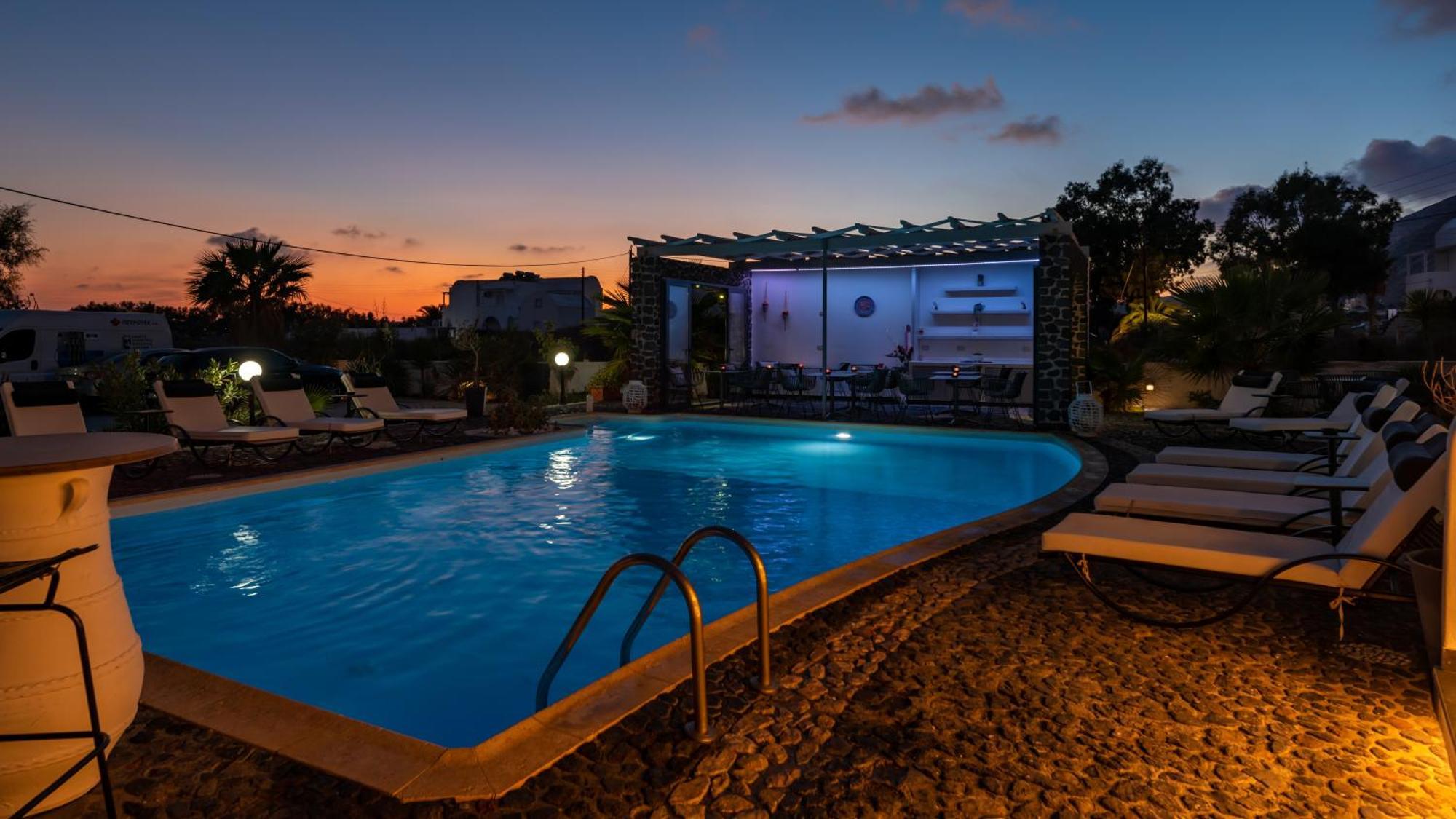 Villa Anemomilos Perissa Ngoại thất bức ảnh